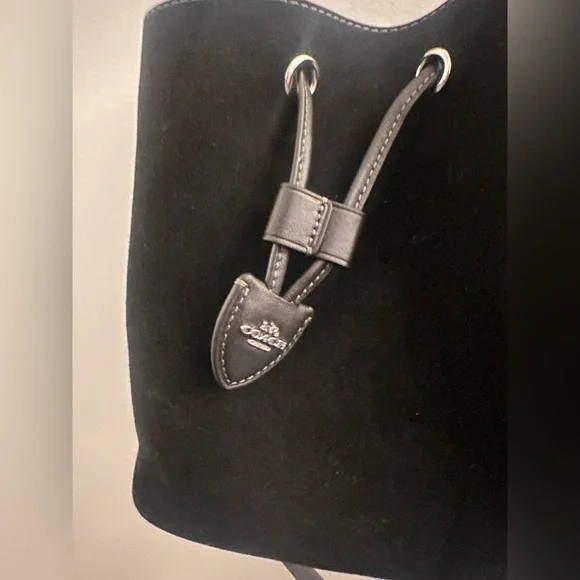 Coach Rowan Suede Bucket Bag - Picture 2 of 12